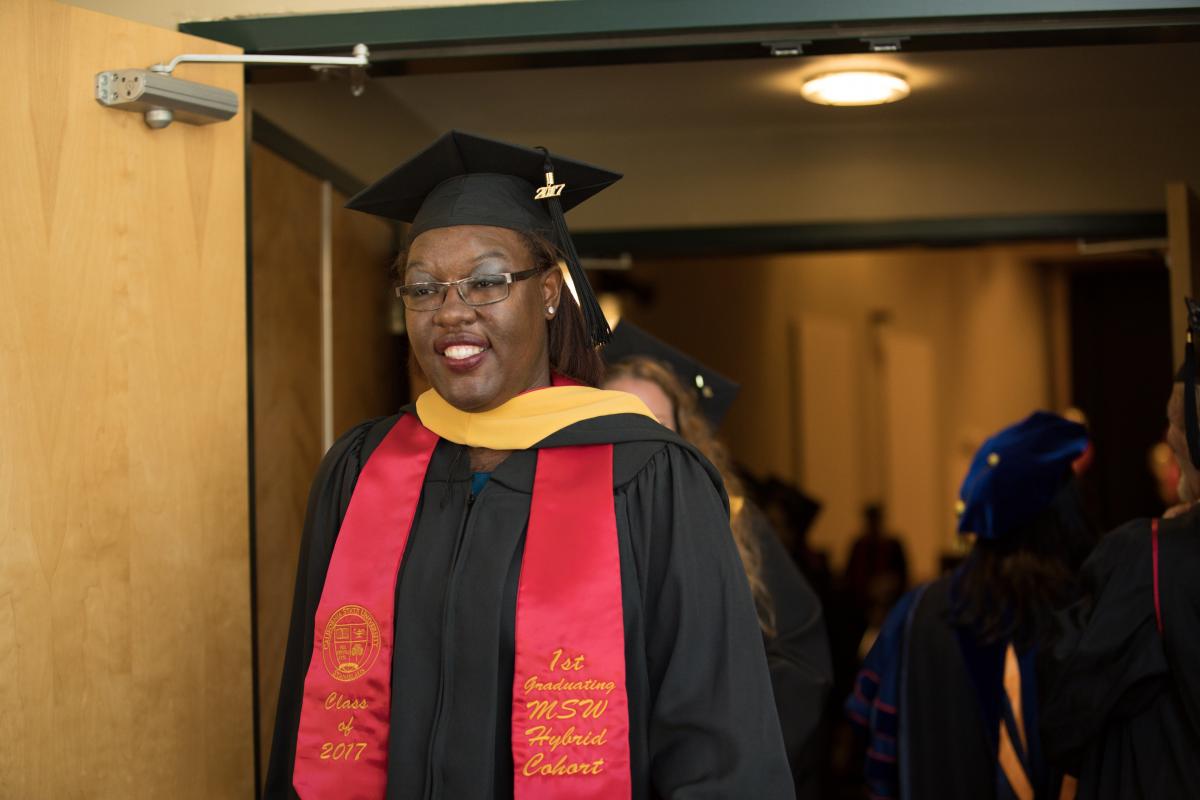 Stan State MSW Hooding Ceremony California State University Stanislaus
